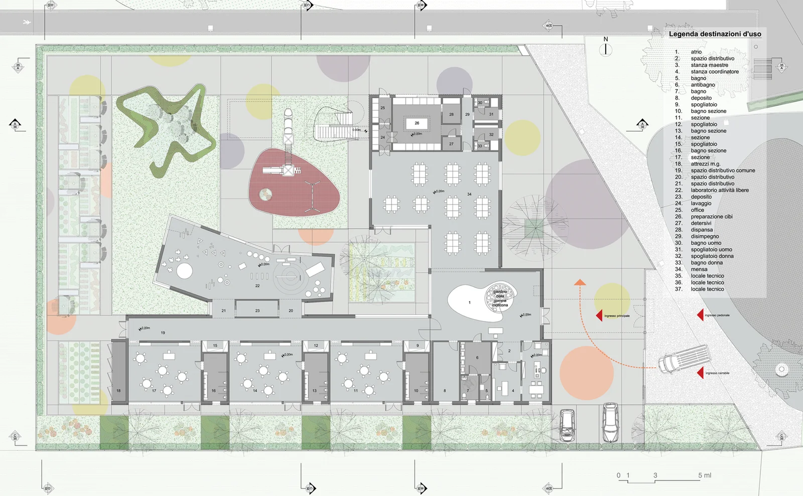 Nursery School - Planimetria